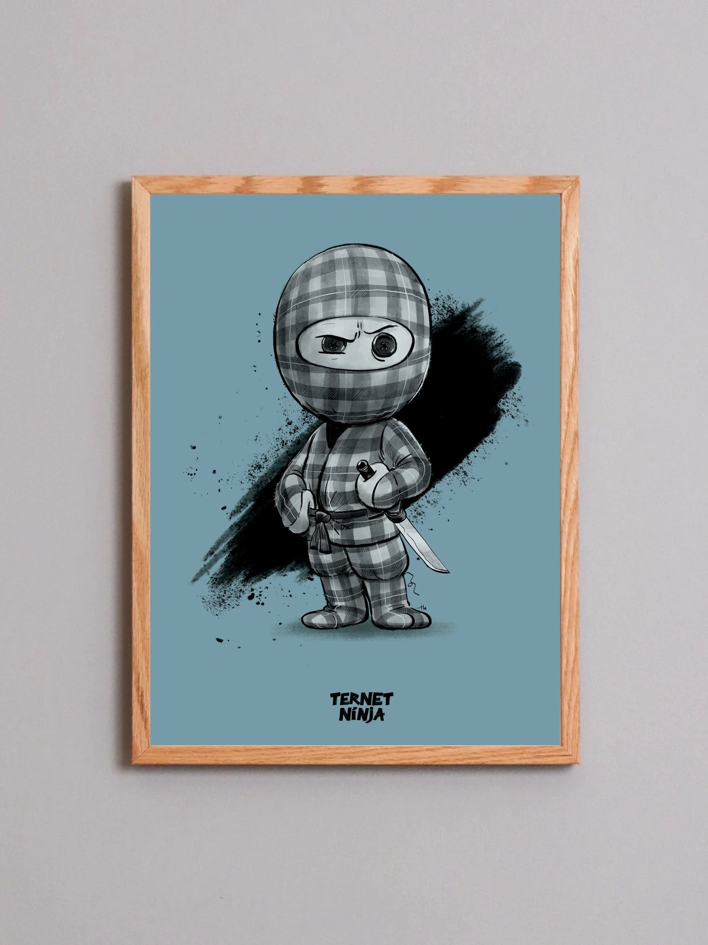Ternet Ninja | Blå - UNMUTE FRAMES